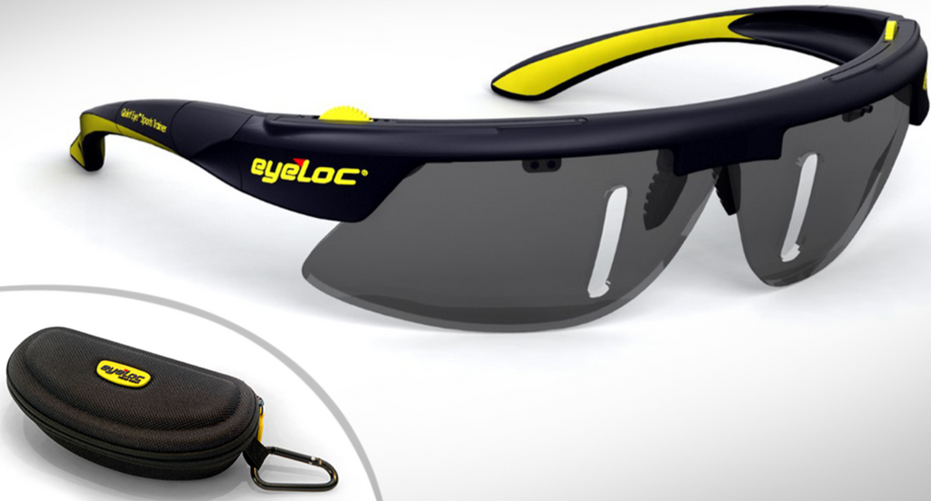 Eyeloc Glasses are designed for beginner golfers who want to improve their putting, chipping, and swing.